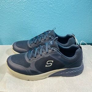 New Skechers Dark Blue Air-Cooled Memory Foam Sport lite foam